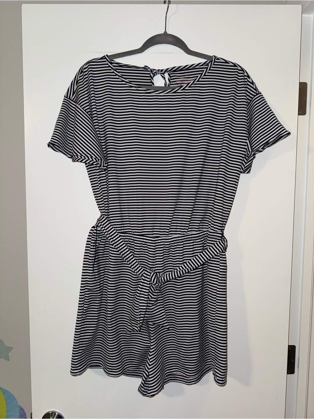 Vineyard Vines striped performance romper